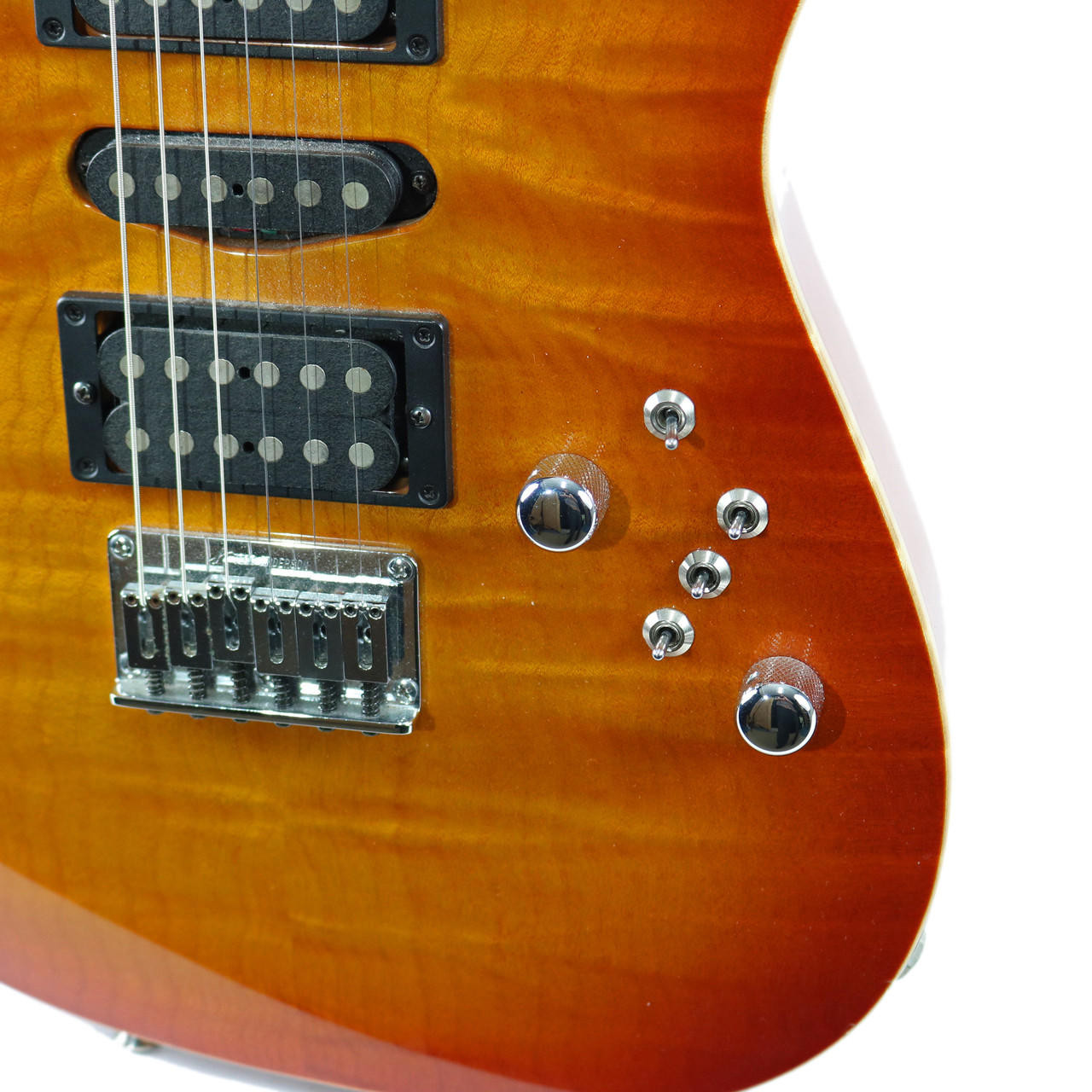 1997 Tom Anderson Guitarworks Hollow T Contoured Honey Burst