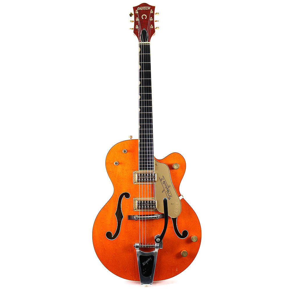 2004 Gretsch G6120-1960 Nashville Electric Guitar Orange Finish