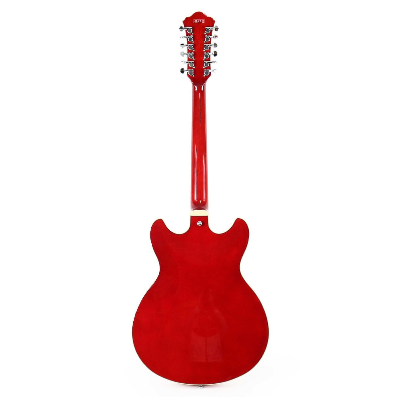 Ibanez AS7312 Artcore 12 String Electric Guitar in Transparent