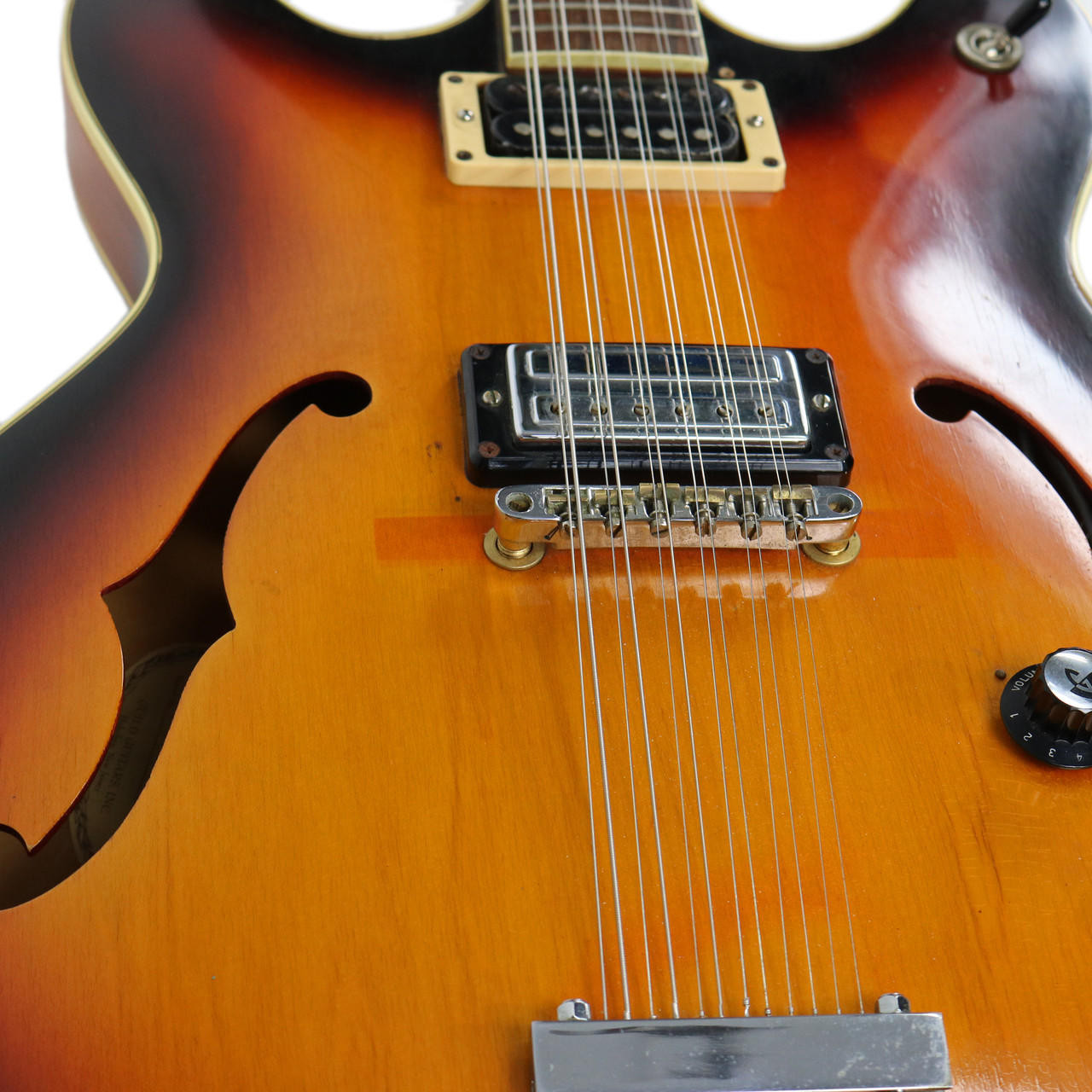 Vintage 1967 Guild Starfire XII Sunburst Finish | Cream City Music