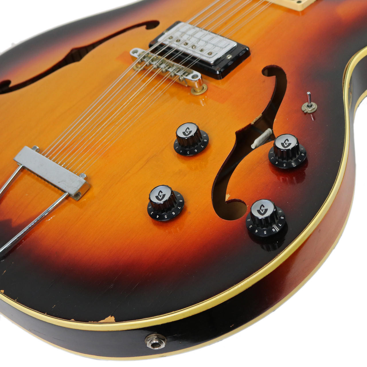 Vintage 1967 Guild Starfire XII Sunburst Finish | Cream City Music