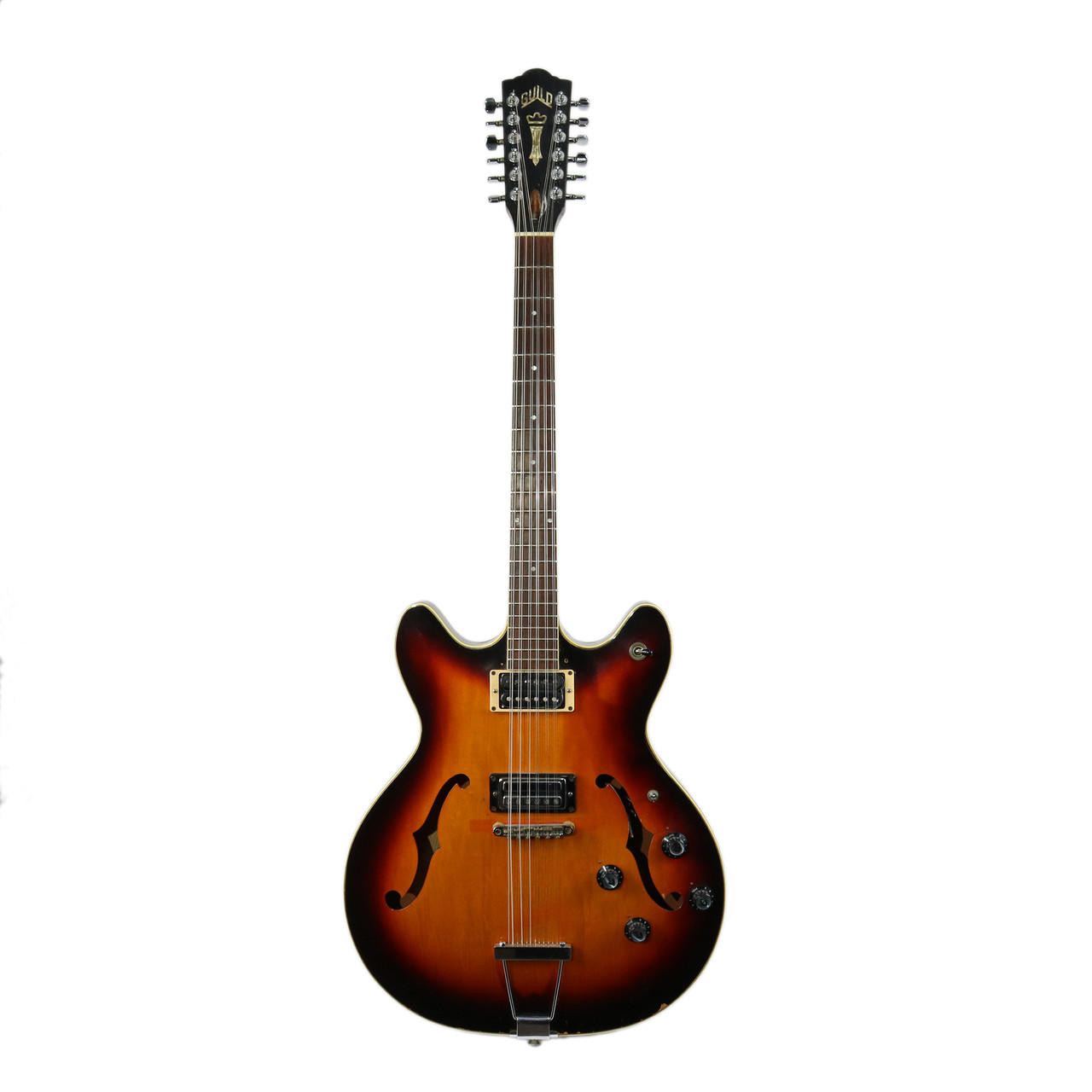 Vintage 1967 Guild Starfire XII Sunburst Finish | Cream City Music