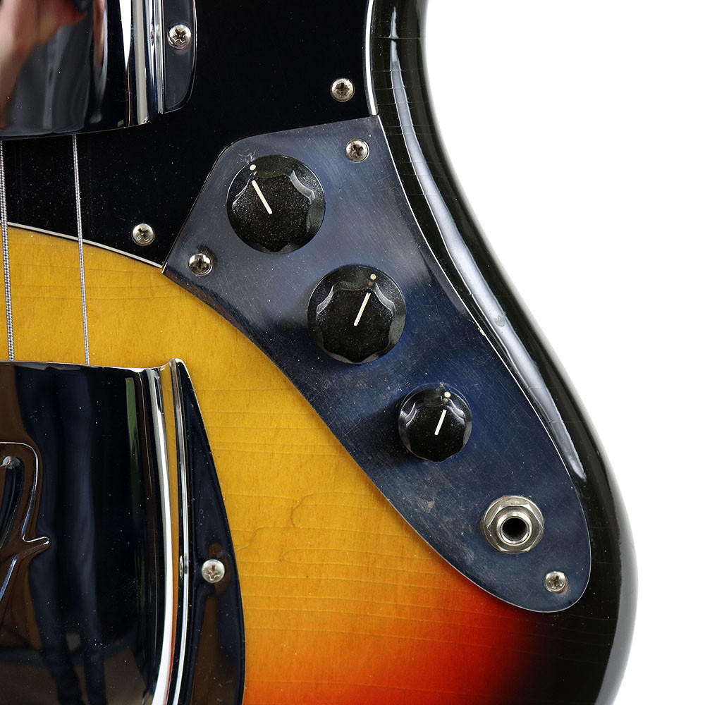 Vintage 1976 Fender Jazz Bass Sunburst Finish | Cream City Music