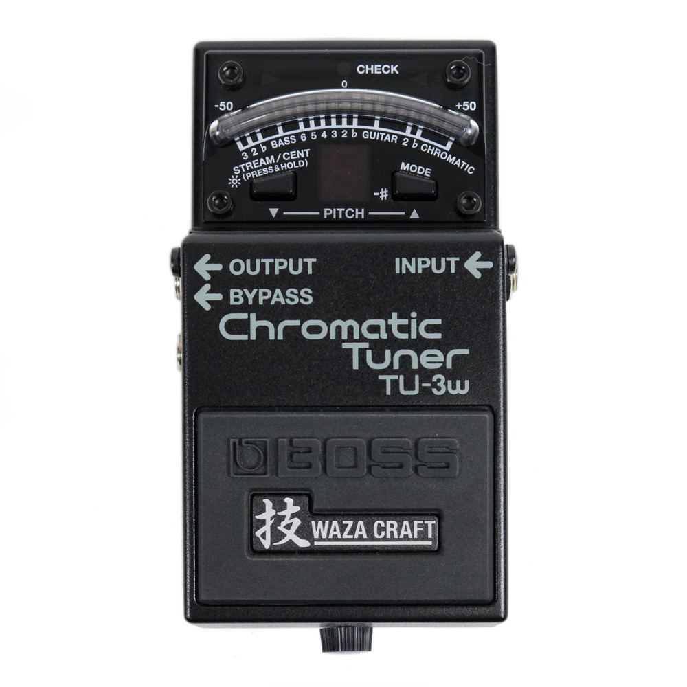 その他 TU-3W(J) Chromatic Tuner Boss TU-3W Waza Craft Chromatic Tuner Pedal | Cream City Music