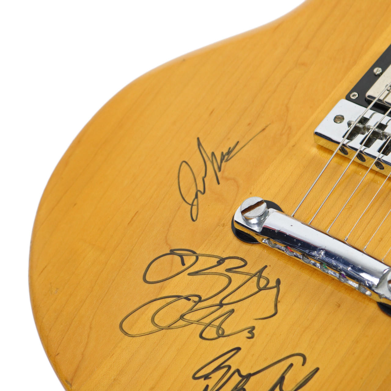 Gibson サイン Billy F Gibbons AUTOGRAPHED Aged 
