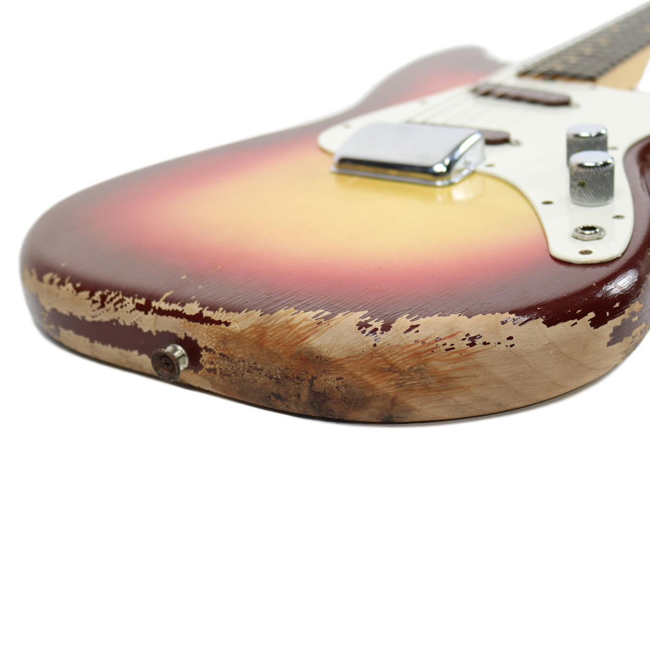 Vintage 1963 Fender Duo-Sonic in Rare Sunburst Finish | Cream City