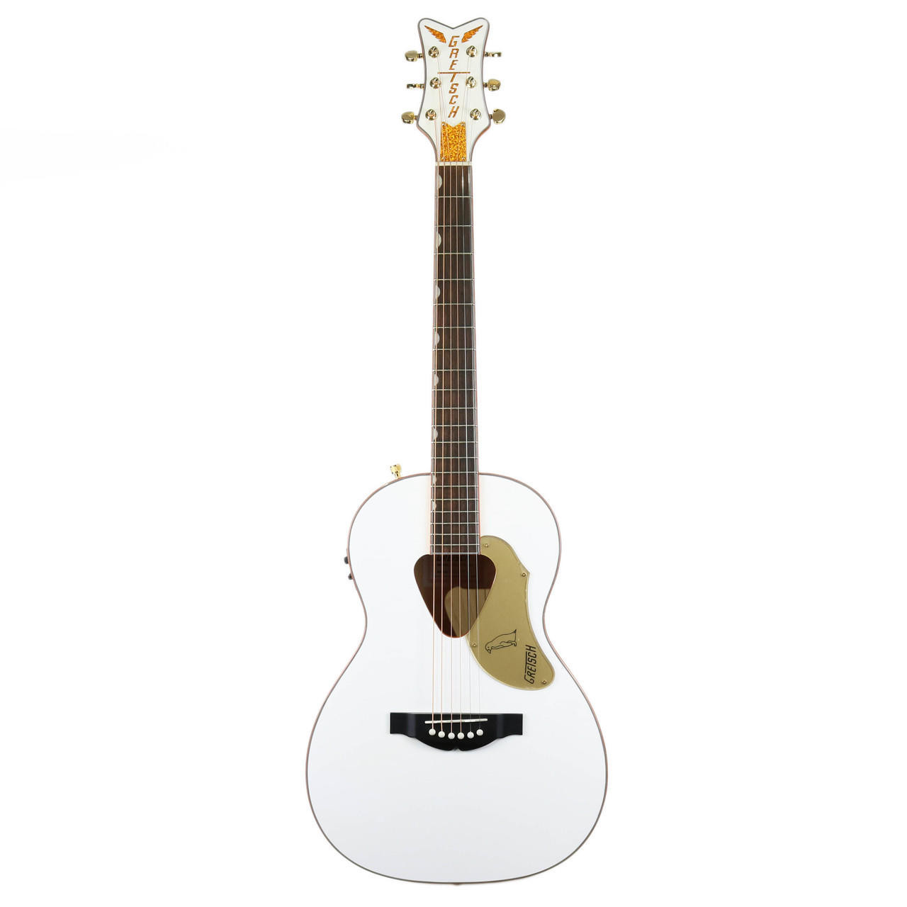 Gretsch G5021WPE Rancher Penguin Parlor Acoustic Electric in White 