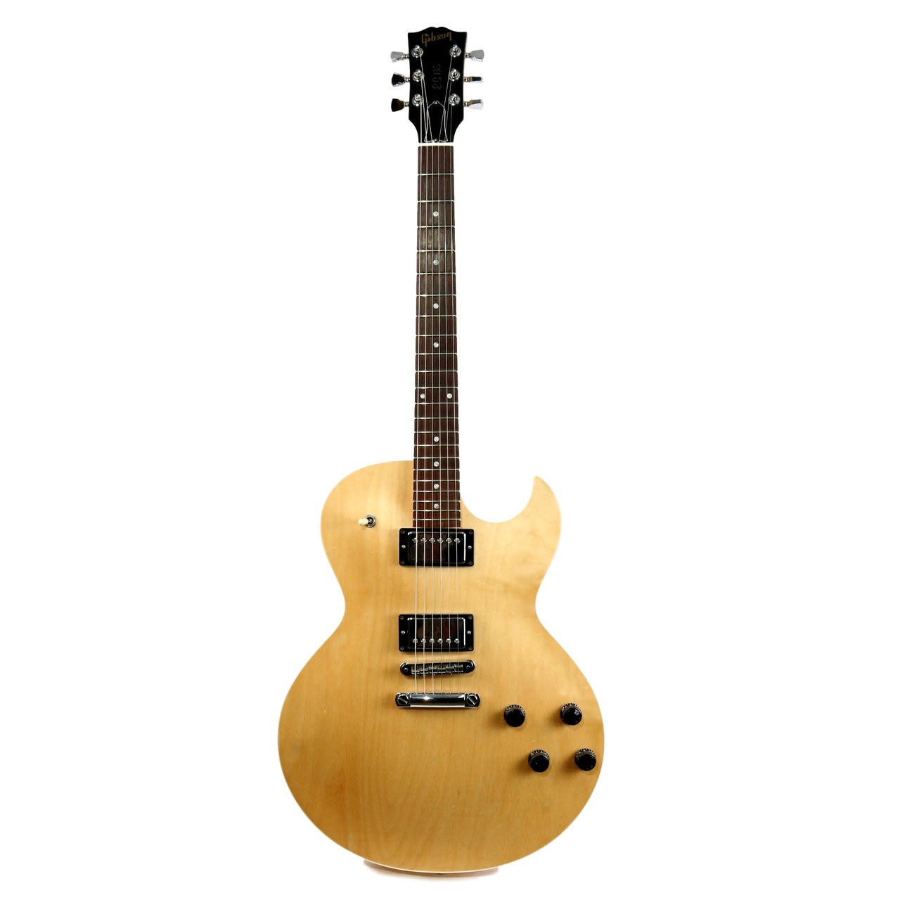 2003 Gibson ES-135 Natural Finish w/ No F-Holes | Cream City Music