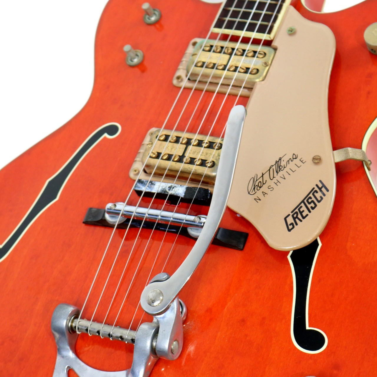 ギター Gretsch G5235 ChetAtkins Nashville Model Vintage Gretsch Chet Atkins Nashville Orange 1967 | Cream City Music