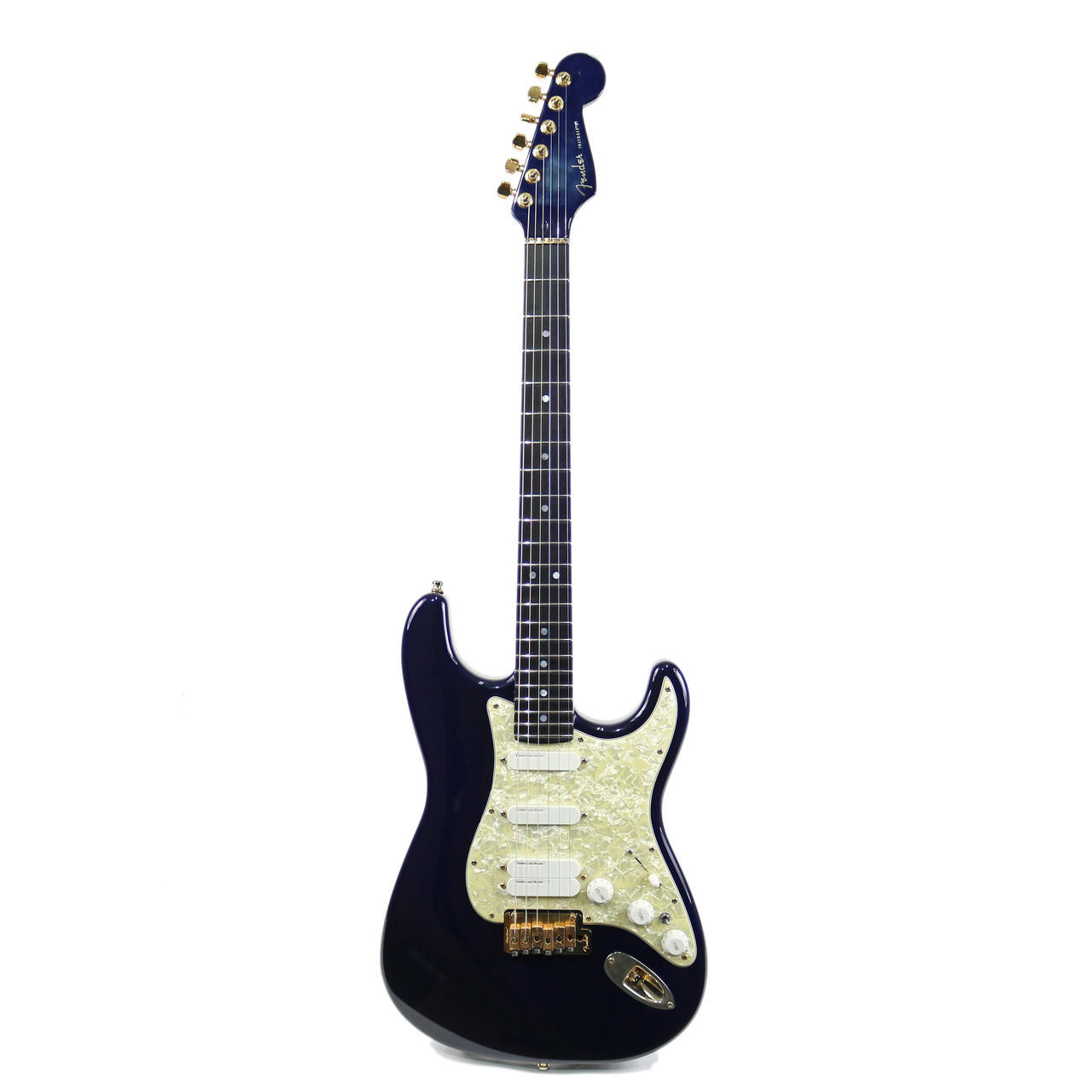 1992 Fender Custom Shop Set Neck Stratocaster Midnight Blue