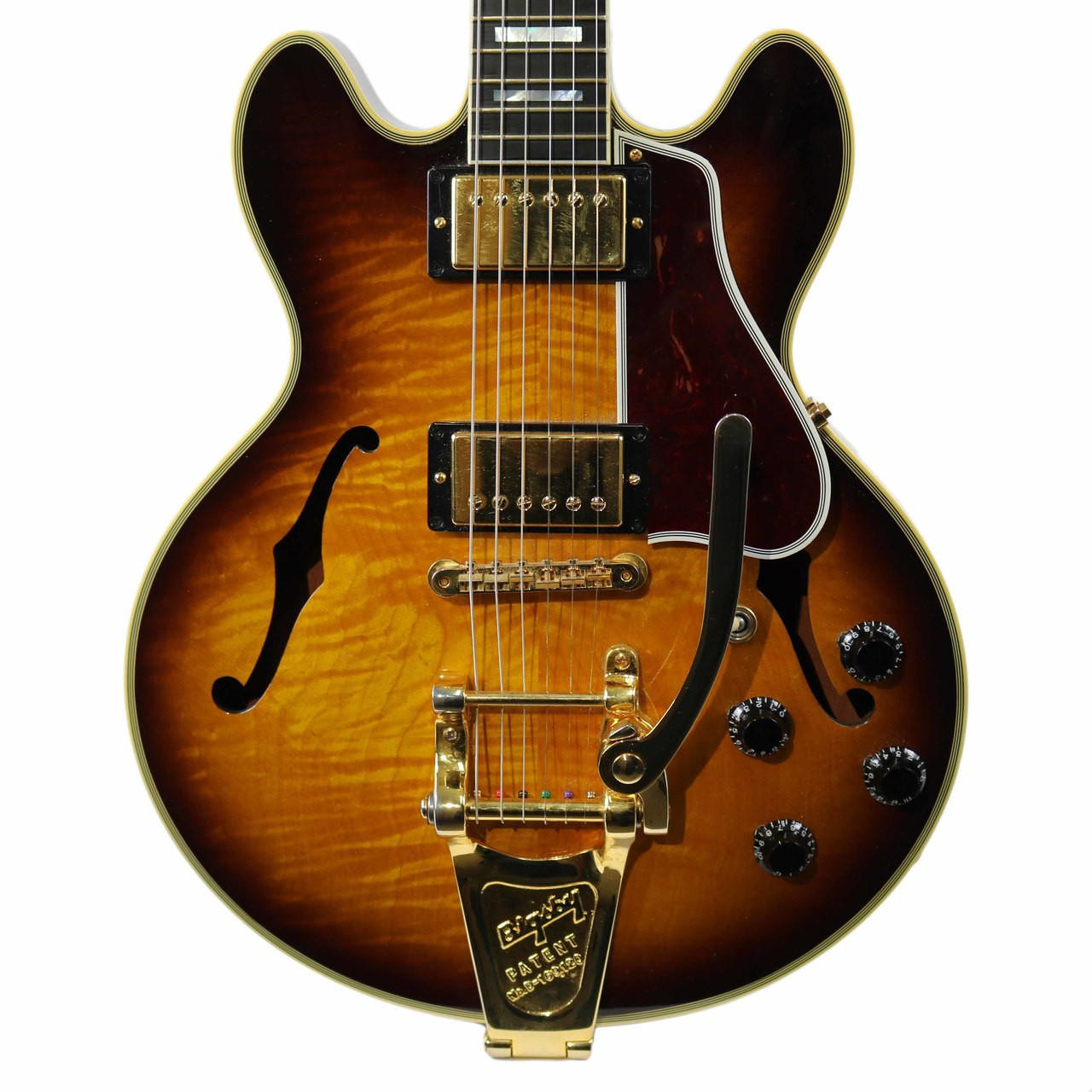 cs tobacco 2004 Gibson Custom Shop CS-356 Tobacco Sunburst w/ Bigsby