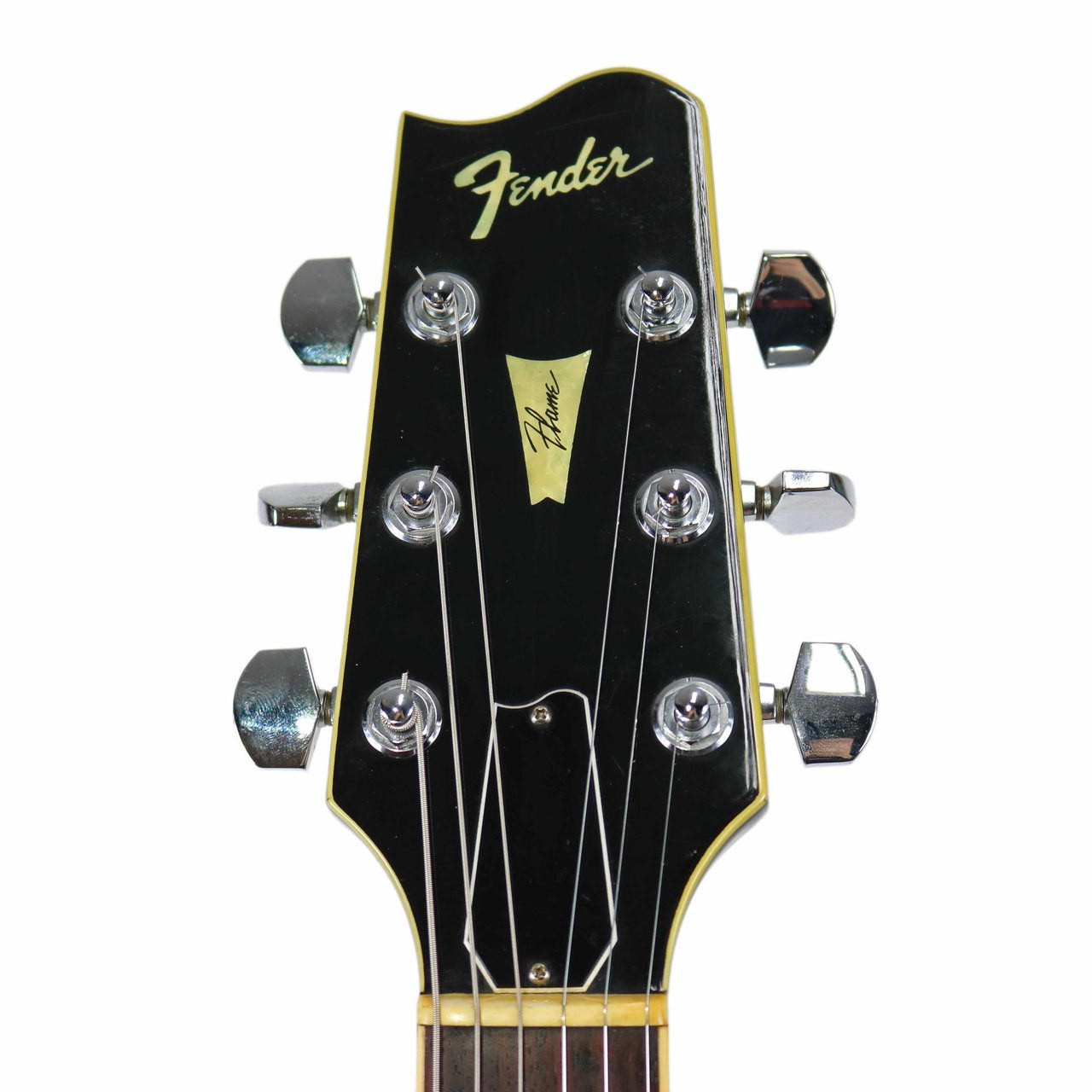 Vintage 1984 Fender Flame Standard Black Finish | Cream City Music