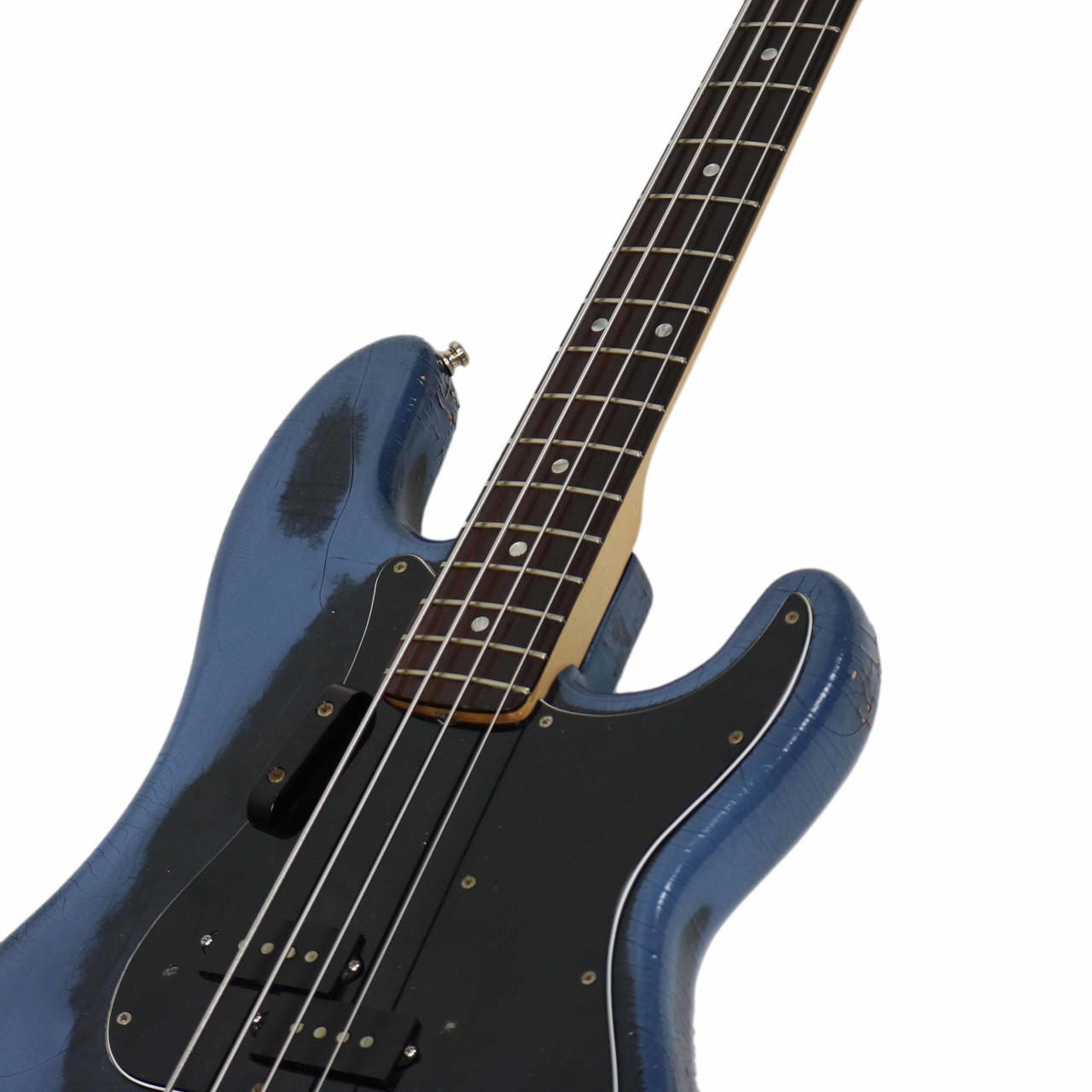 Vintage 1980 Fender Precision Bass Black Faded to Blue | Cream