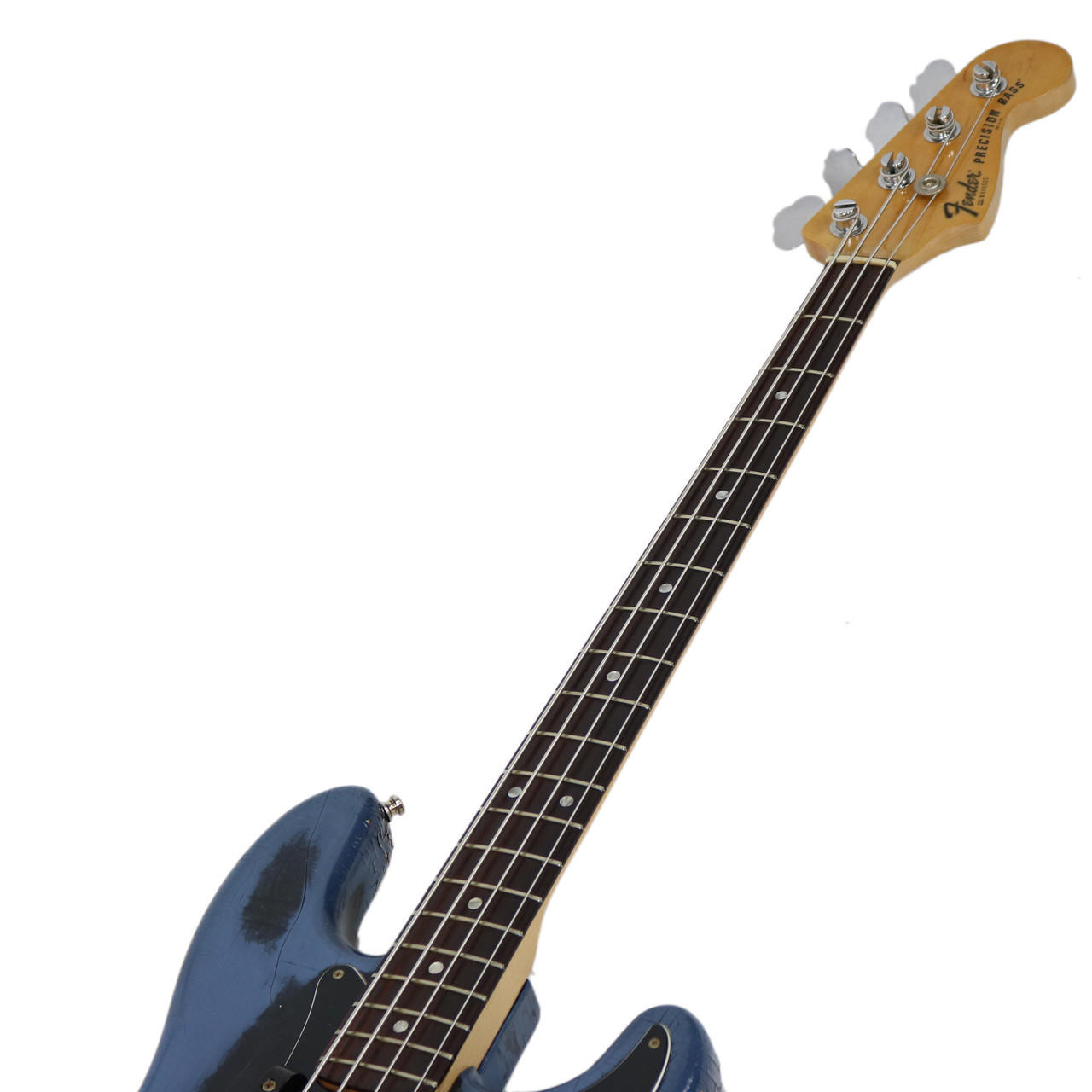 Vintage 1980 Fender Precision Bass Black Faded to Blue | Cream
