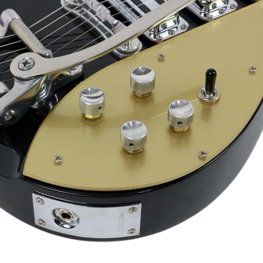 2003 Rickenbacker 325C58 Electric Guitar Jetglo Finish | Cream