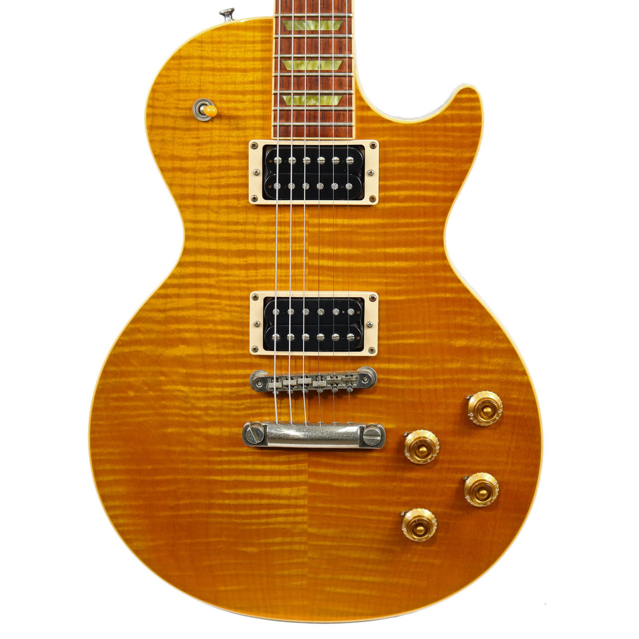 1999 Gibson Les Paul Classic Plus Amber | Cream City Music