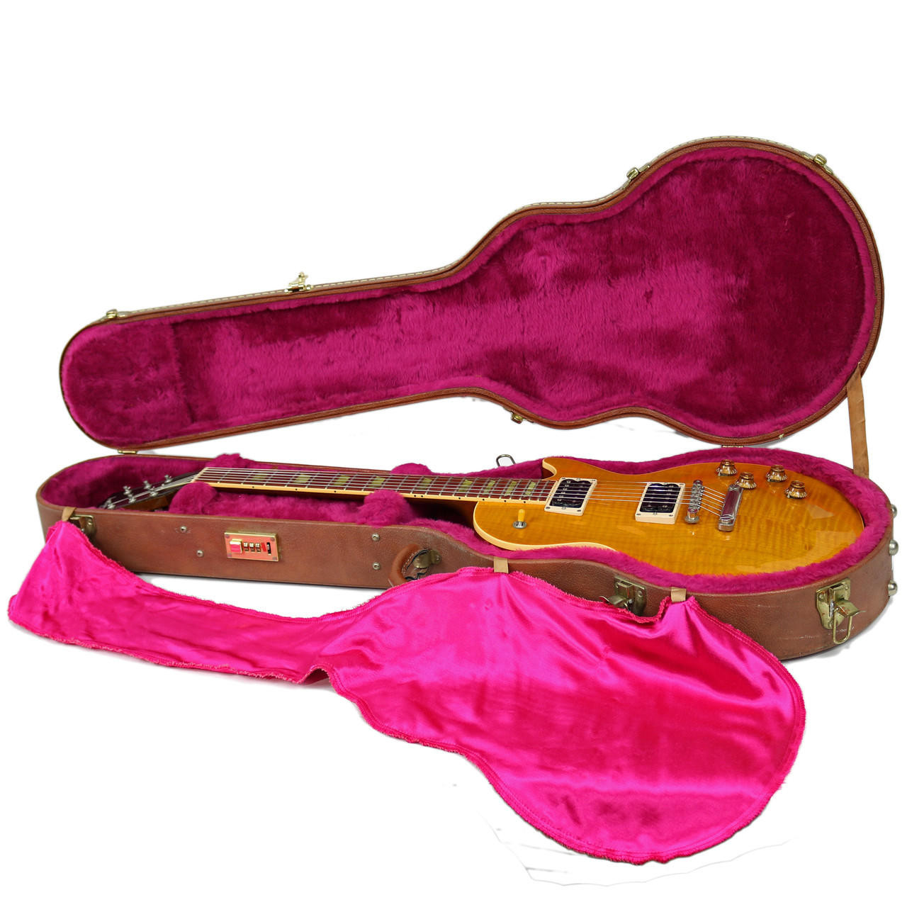 1999 Gibson Les Paul Classic Plus Amber | Cream City Music