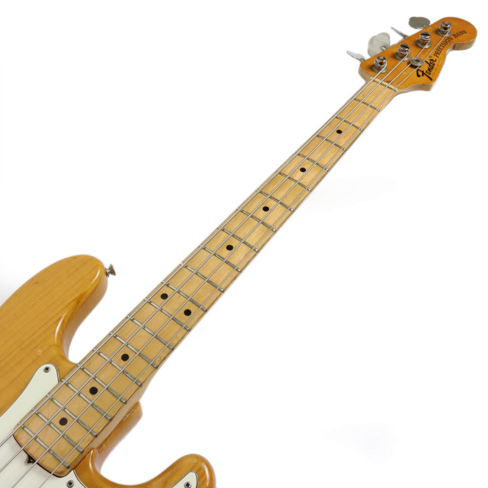 Vintage 1973 Fender Precision Bass Natural Finish | Cream City Music