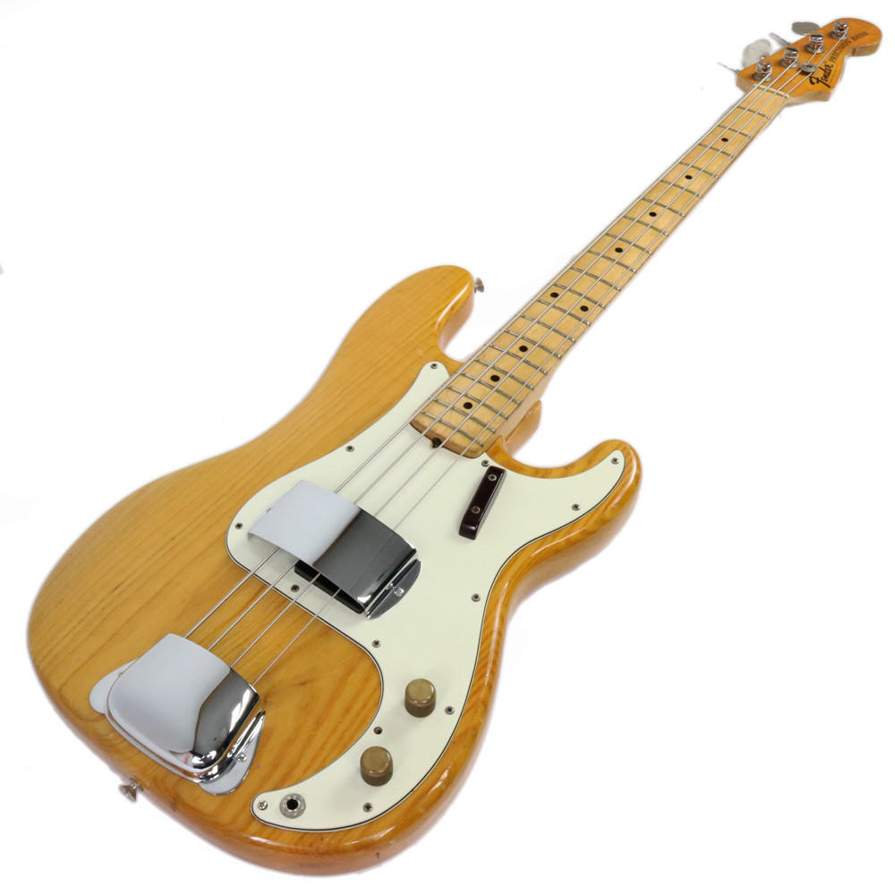 Vintage 1973 Fender Precision Bass Natural Finish | Cream City Music