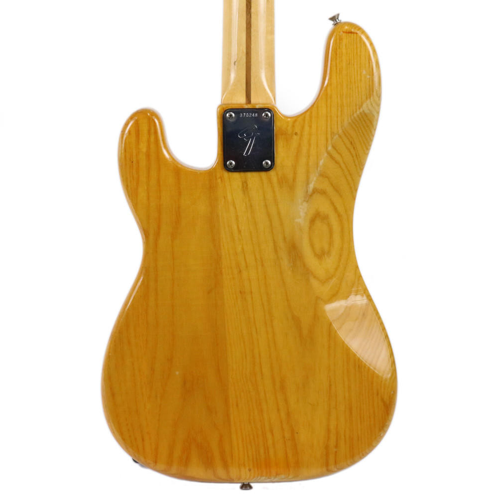 Vintage 1973 Fender Precision Bass Natural Finish | Cream City Music