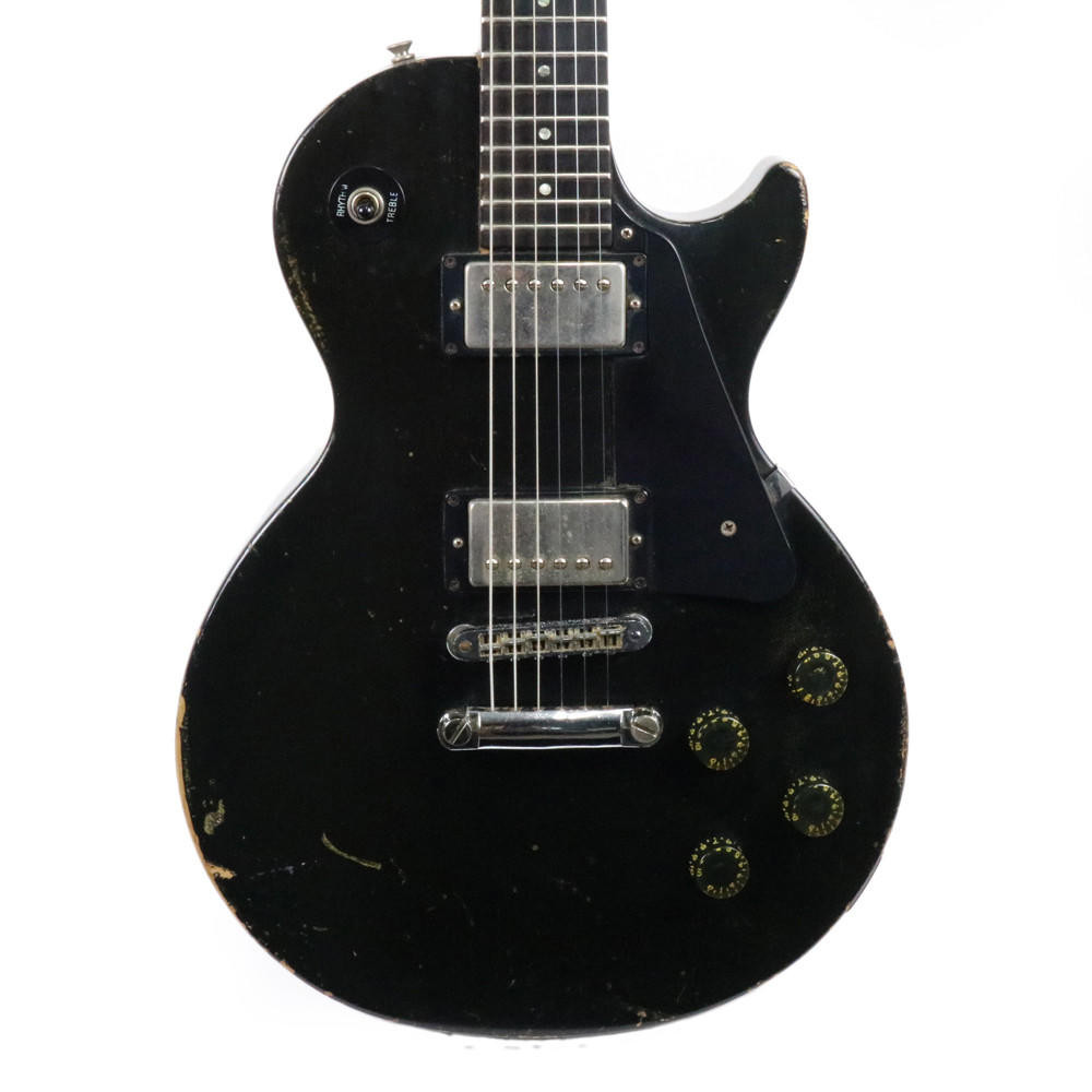 Vintage 1983 Gibson Les Paul Studio Electric Guitar Ebony Finish