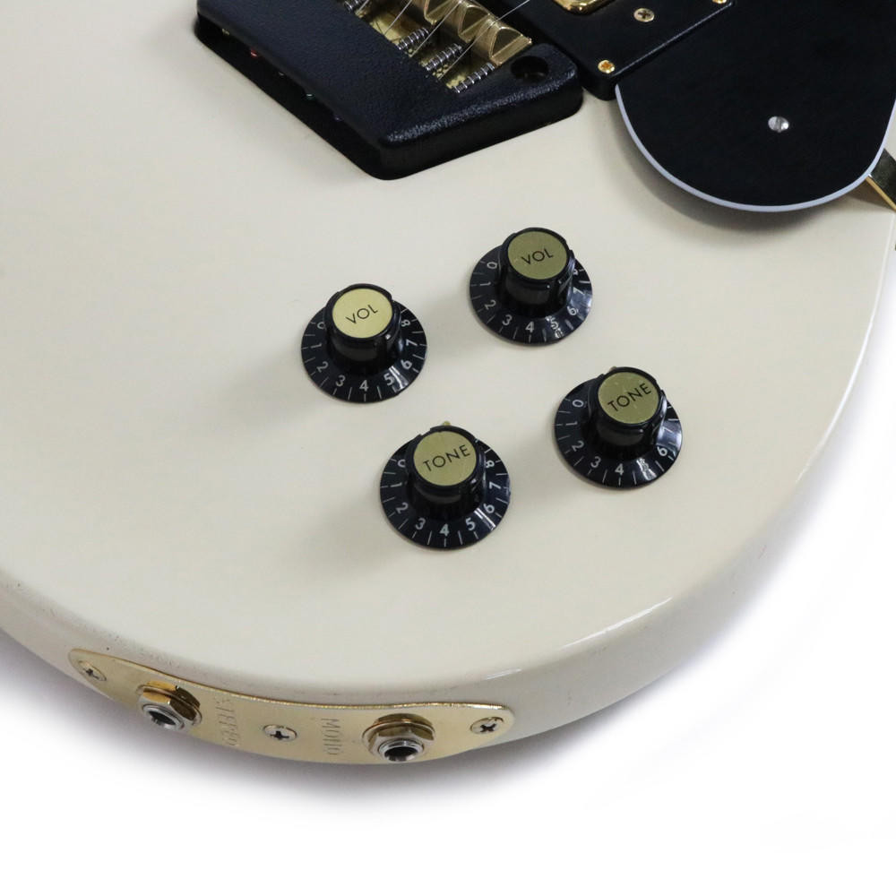 Vintage 1981 Ovation UKII 1291 White Finish | Cream City Music