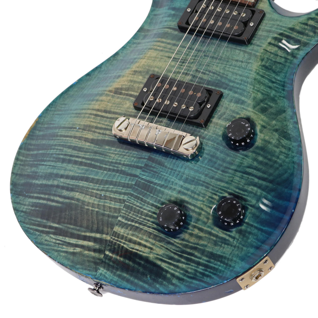 1993 PRS Paul Reed Smith Custom 22 Ten Top Whale Blue | Cream City