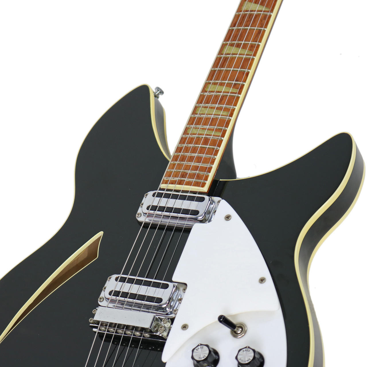 Vintage 1984 Rickenbacker 360WB Jetglo | Cream City Music