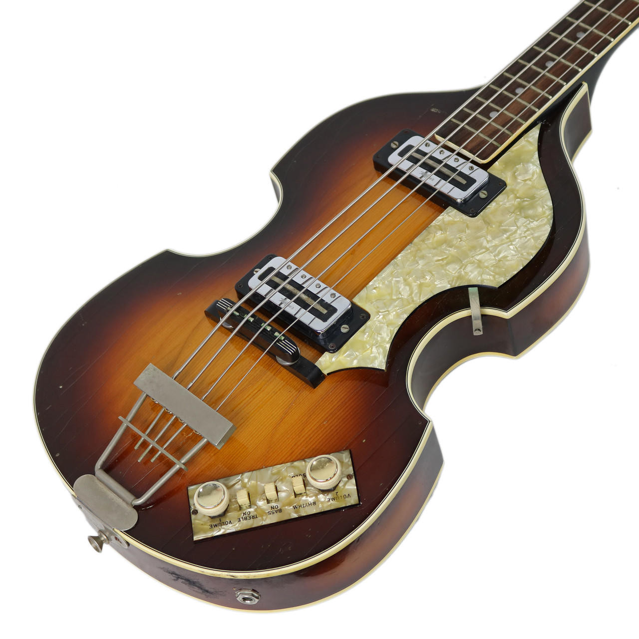 Vintage 1970 Hofner 500/1 Bass Sunburst | Cream City Music