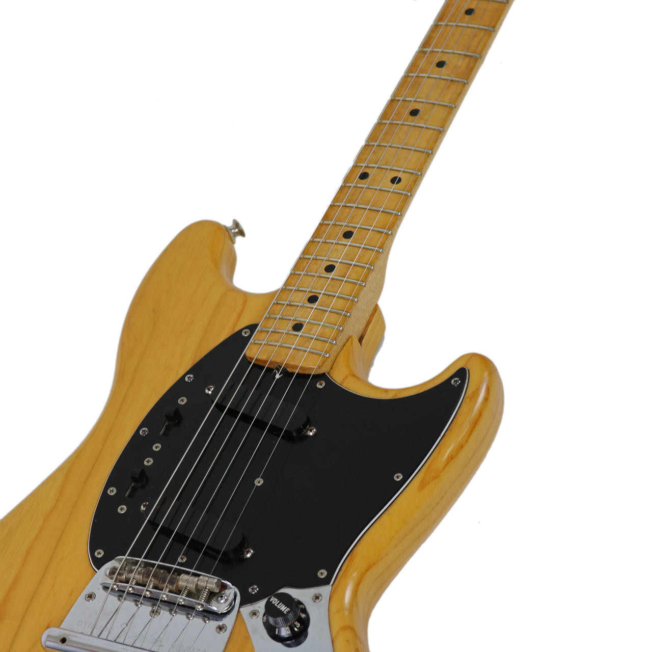 Vintage 1978 Fender Mustang Natural Finish | Cream City Music