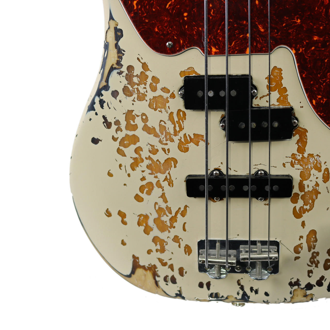 1993 Fender Custom Shop '50s P/J Precision Jazz Bass Olympic White