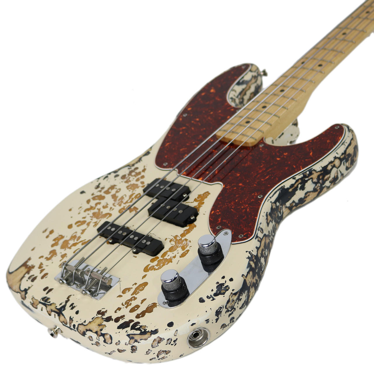 1993 Fender Custom Shop '50s P/J Precision Jazz Bass Olympic White