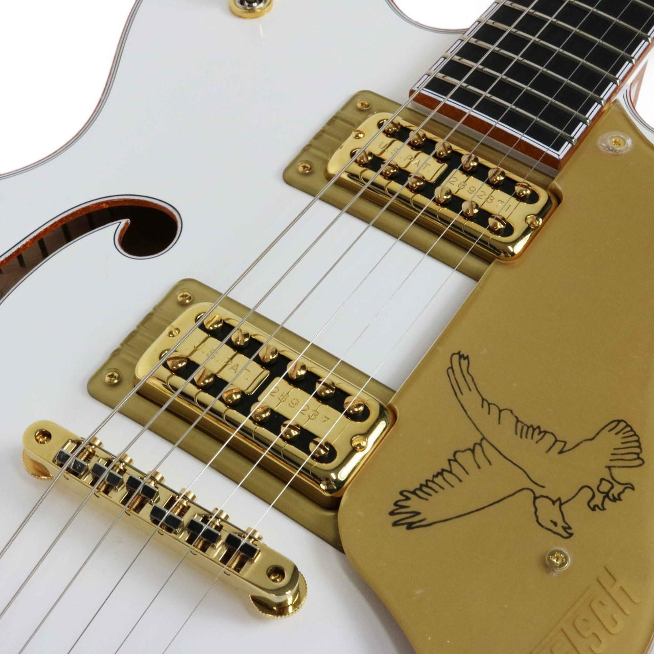 Gretsch G6636T Players Edition White Falcon Double-Cut Center