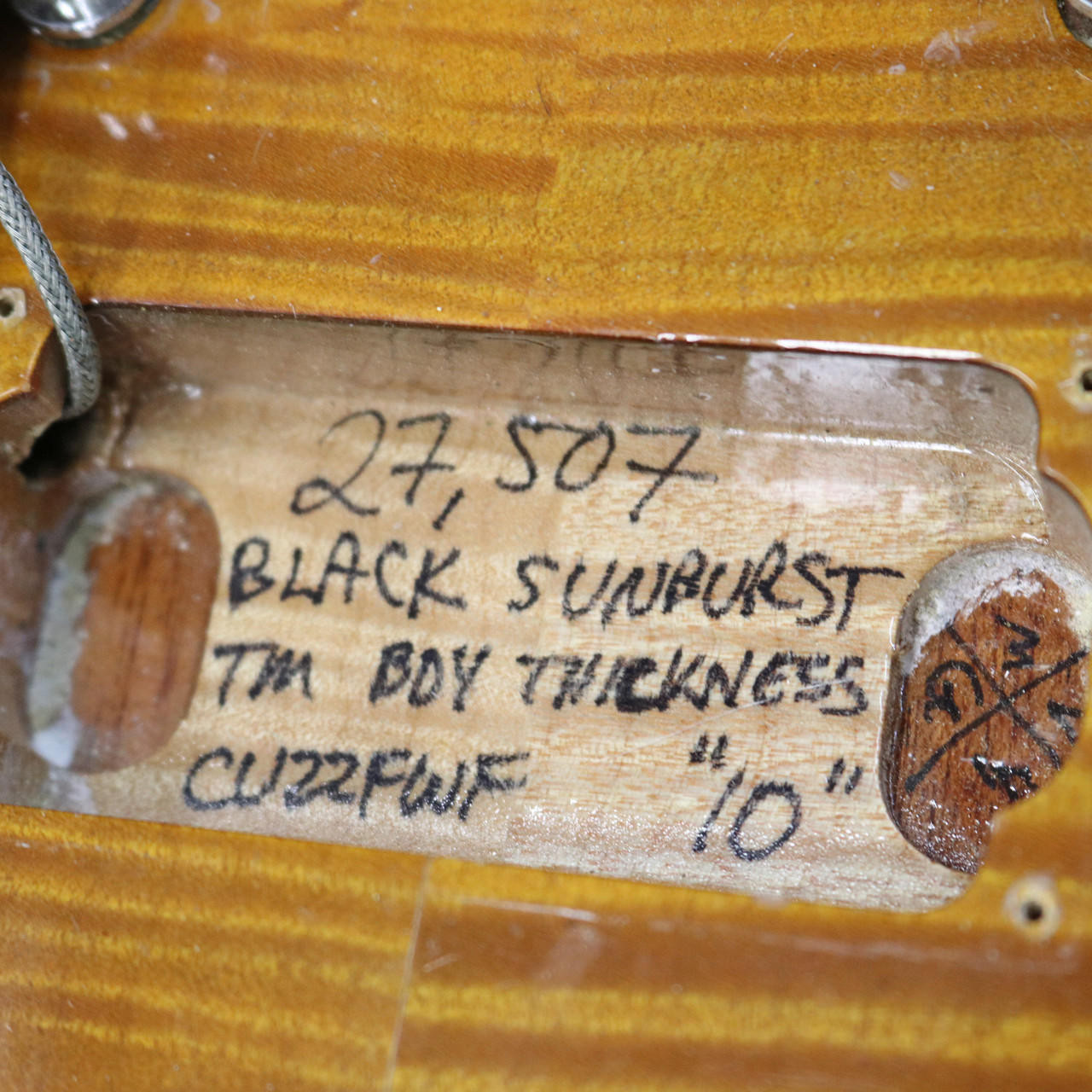 1996 PRS Paul Reed Smith Custom 22 Ten Top Tobacco Sunburst