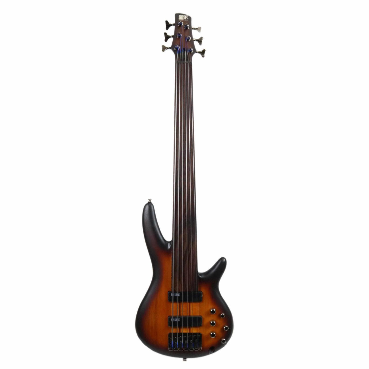 Ibanez SRF706 Ibanez Workshop 6 String Fretless Bass in Brown