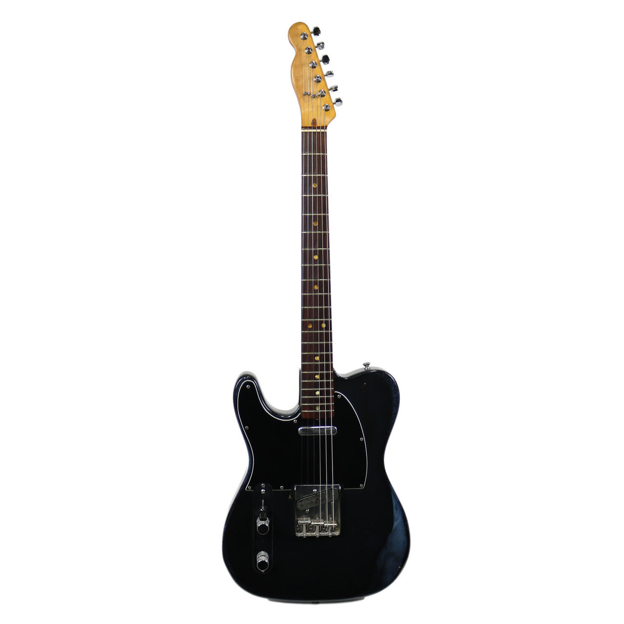 Vintage 1979 Fender Left Handed Telecaster Black | Cream City Music