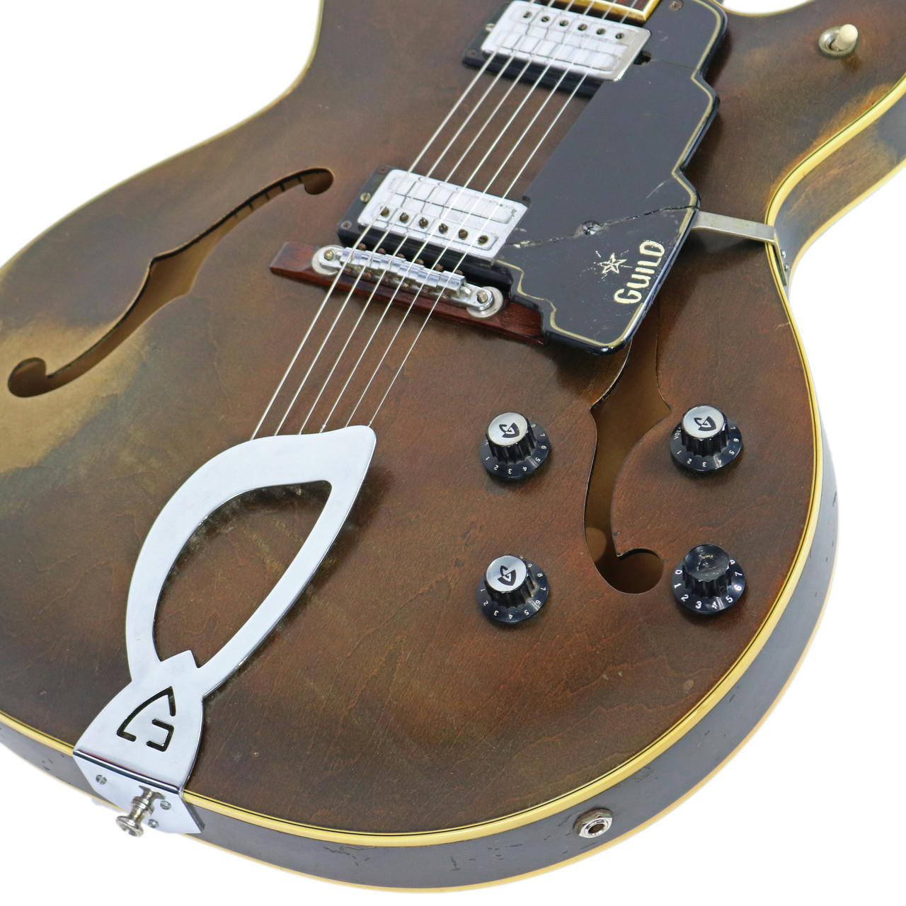 Vintage 1968 Guild Starfire IV Ebony | Cream City Music