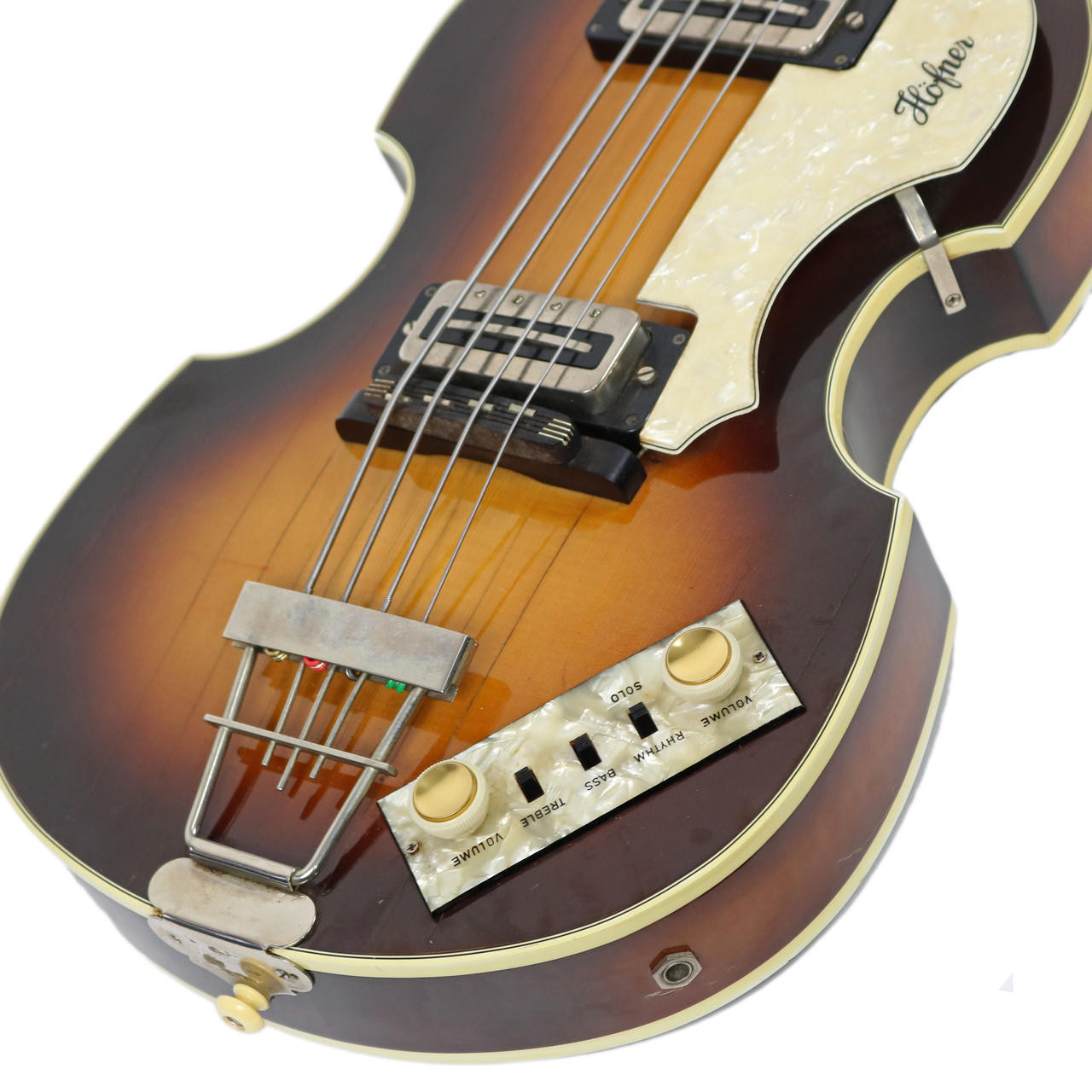 HOFNER 500/1 Violin Bass 1973-74オールオリジナル Vintage 1974 Hofner 500/1 Violin Bass Sunburst | Cream City Music