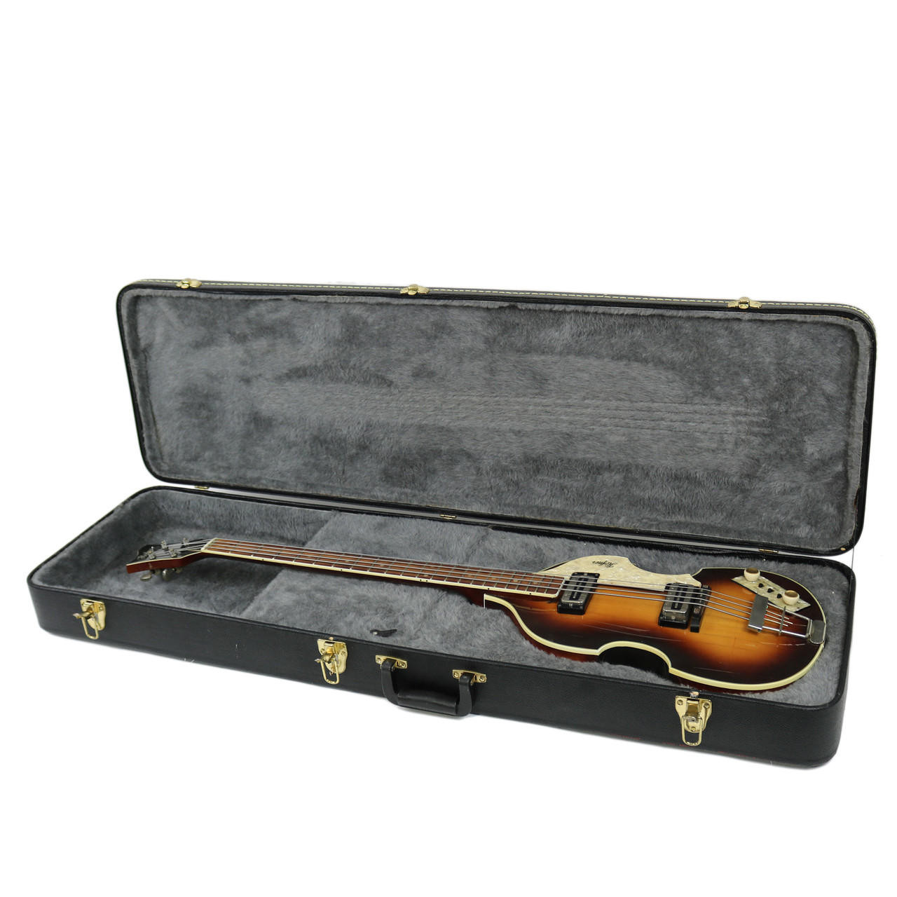 HOFNER 500/1 Violin Bass 1973-74オールオリジナル Vintage 1974 Hofner 500/1 Violin Bass Sunburst | Cream City Music