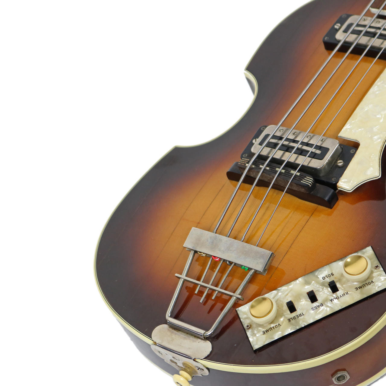 Vintage 1974 Hofner 500/1 Violin Bass Sunburst | Cream City Music