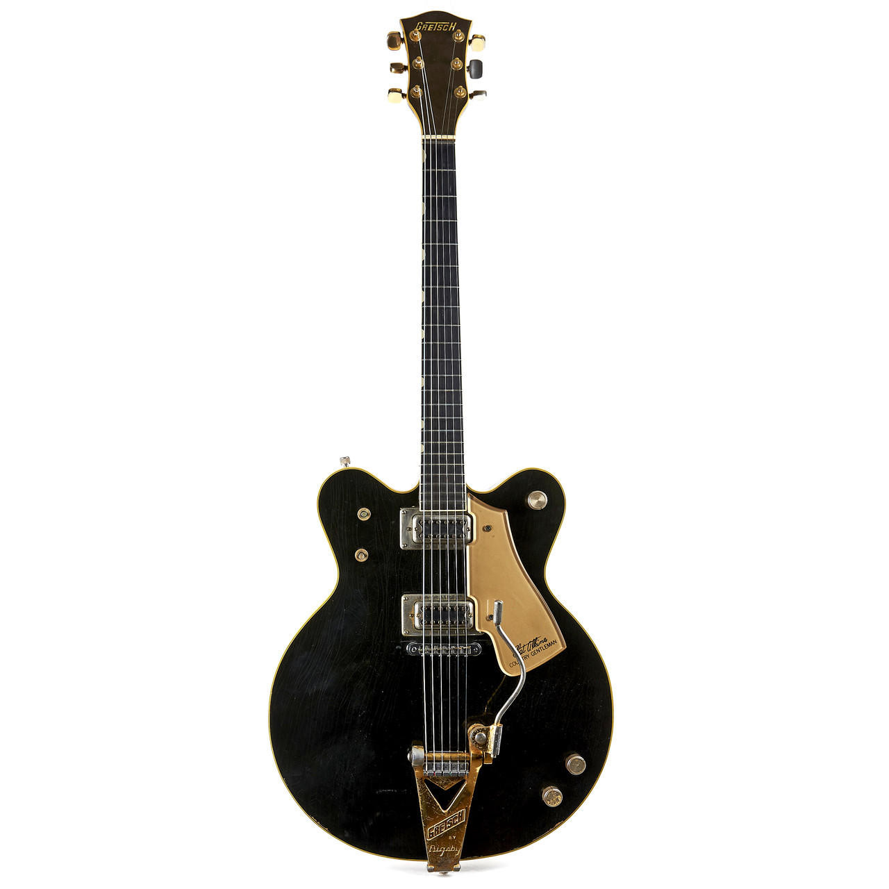 Vintage Gretsch 7670 Chet Atkins Country Gentleman Custom Black