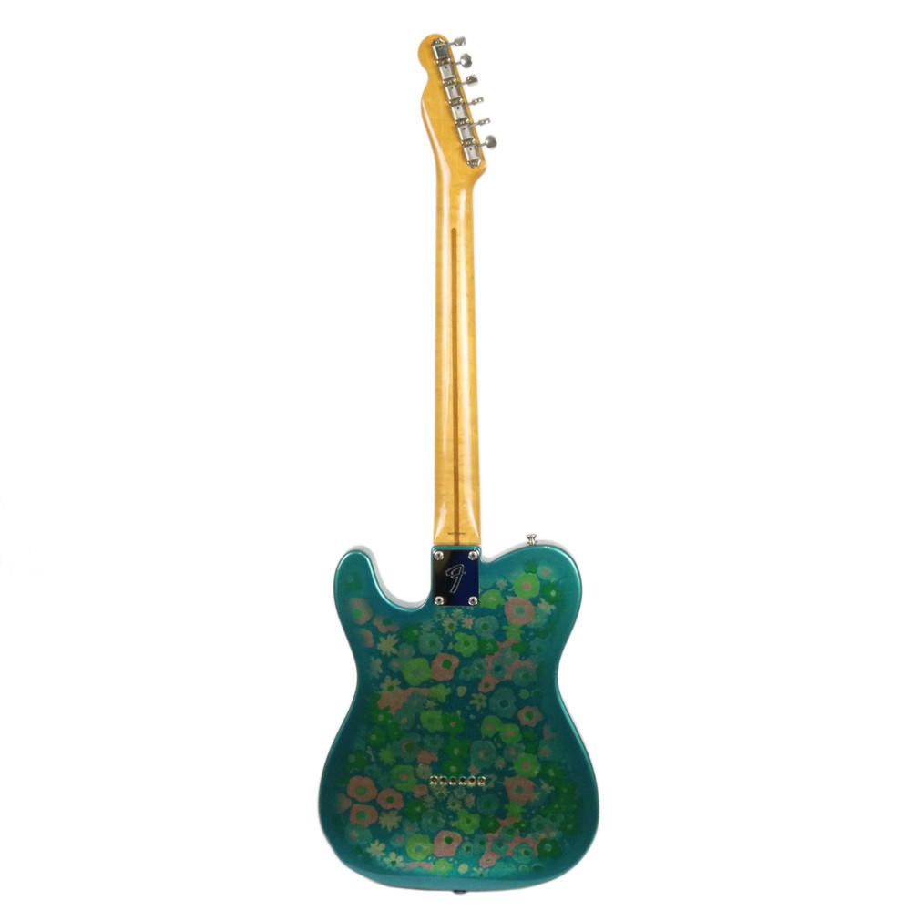 Vintage 1987 Fender Telecaster Electric Guitar MIJ '69 Blue Floral