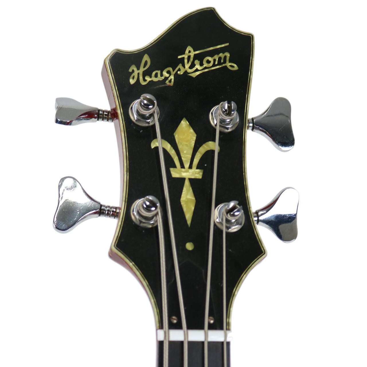 Vintage 1972 Hagstrom Swede Bass Cherry Made in Sweden | Cream