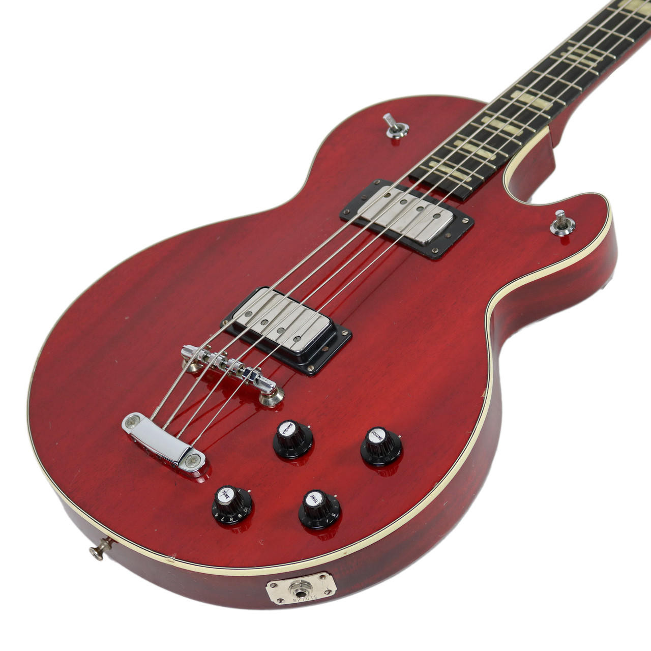 Vintage 1972 Hagstrom Swede Bass Cherry Made in Sweden | Cream