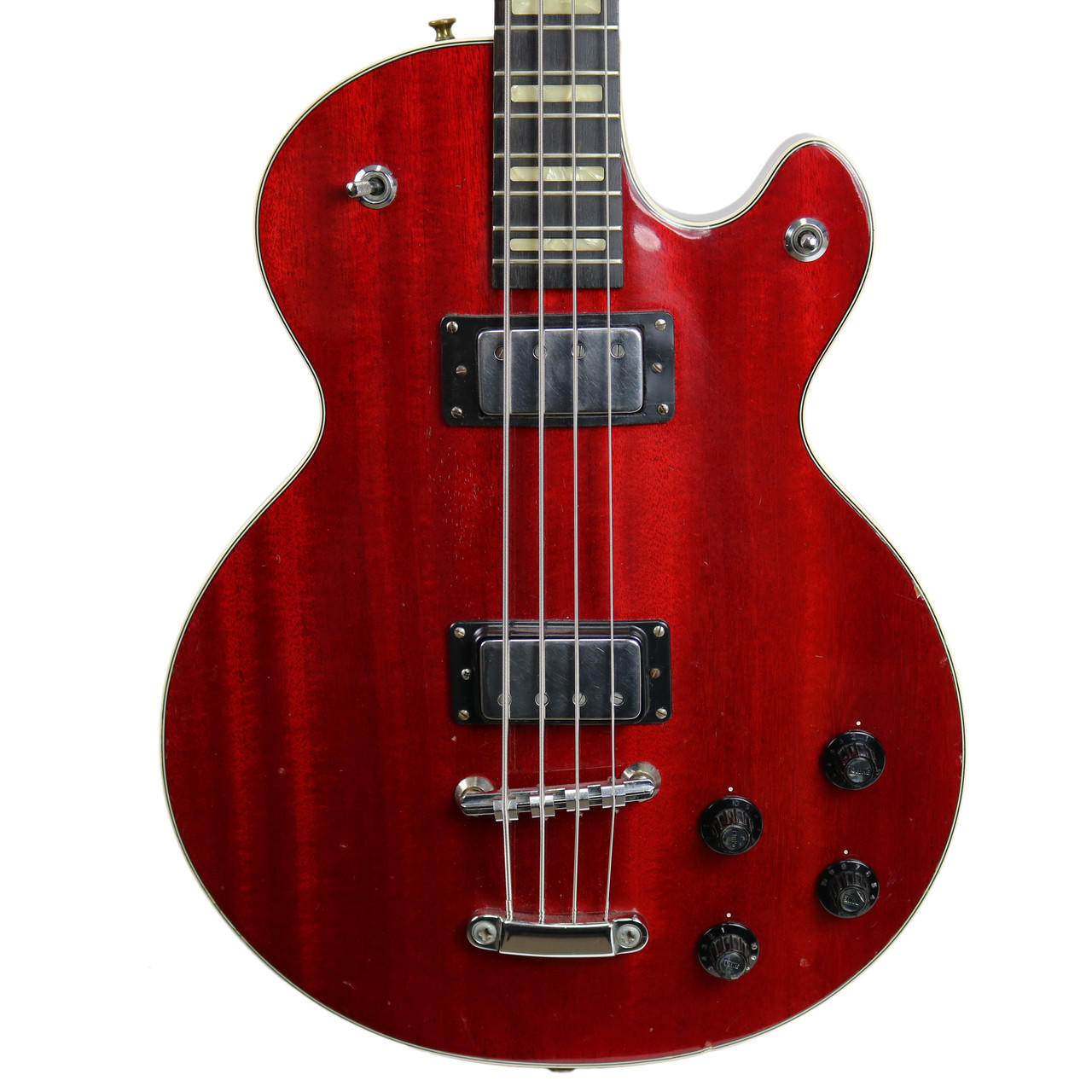 Vintage 1972 Hagstrom Swede Bass Cherry Made in Sweden | Cream
