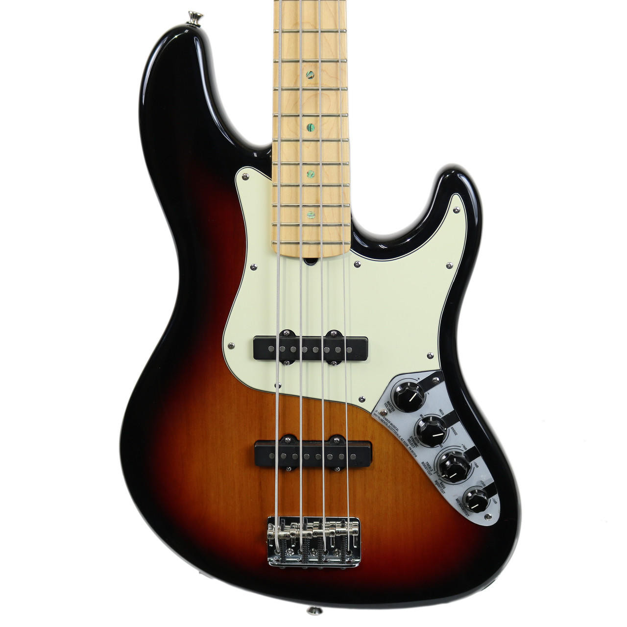 2005 Fender American Deluxe Jazz Bass Sunburst | Cream City Music