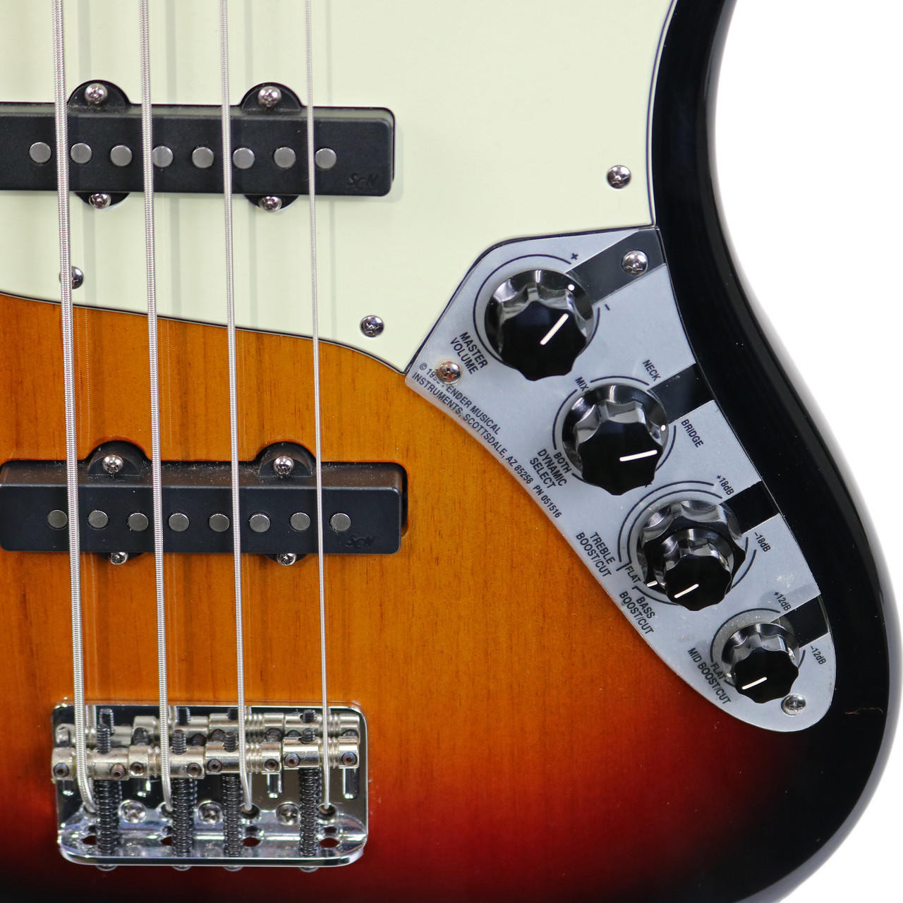 2005 Fender American Deluxe Jazz Bass Sunburst | Cream City Music