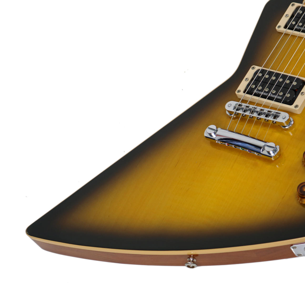 gibson explorer tobacco sunburst EII 1981 1981 Gibson E2 Explorer CMT
