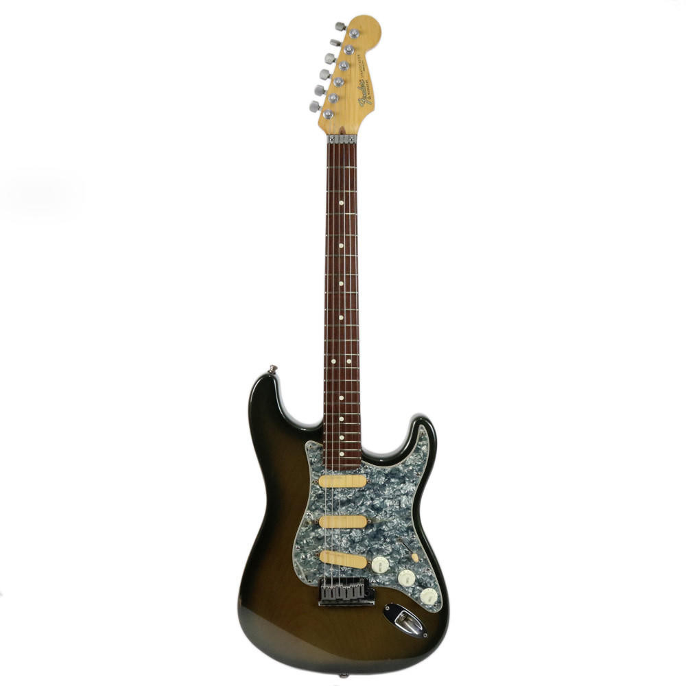 Vintage 1992 Fender Stratocaster Plus Electric Guitar Ebony Frost