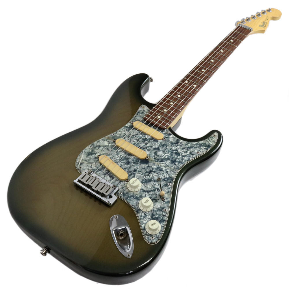 Vintage 1992 Fender Stratocaster Plus Electric Guitar Ebony Frost